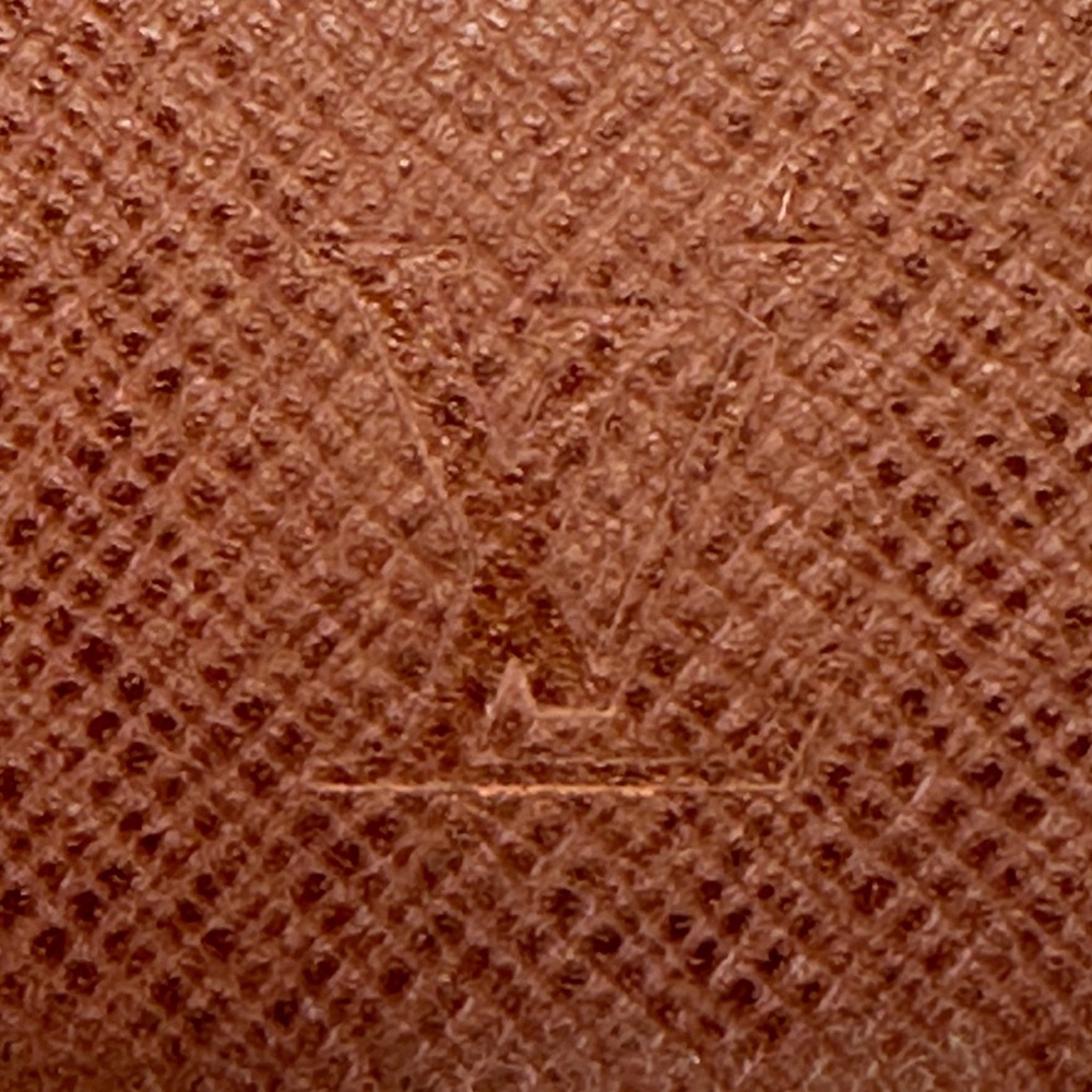 Louis Vuitton Bifold leather card case S0010 France 2000